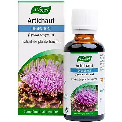 A.Vogel A. VOGEL Complément alimentaire digestion Favorise le transit et l'élimination des toxines -Santé du foie et élimination rénale Extrait de plante fraîche d'artichaud Detox foie -50 ml - Publicité A.Vogel A. VOGEL Complément alimentaire digestion Favorise le transit et l'élimination des toxines -Santé du foie et élimination rénale Extrait de plante fraîche d'artichaud Detox foie -50 ml - Publicité