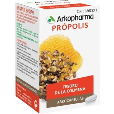 Arkopharma Arkocapsules Propolis Bio 80capsules - Propolis Bio pour Protection Naturelle - À Partir de 6 Ans - Publicité Arkopharma Arkocapsules Propolis Bio 80capsules - Propolis Bio pour Protection Naturelle - À Partir de 6 Ans - Publicité