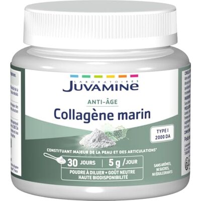 JUVAMINE Collagène Marin type I 2000 DA Anti-âge & Articulations 150g - Publicité JUVAMINE Collagène Marin type I 2000 DA Anti-âge & Articulations 150g - Publicité