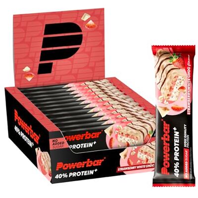 Barre protéinée Powerbar Ride Energy - Blanc & Fraise - 40g - Publicité Barre protéinée Powerbar Ride Energy - Blanc & Fraise - 40g - Publicité