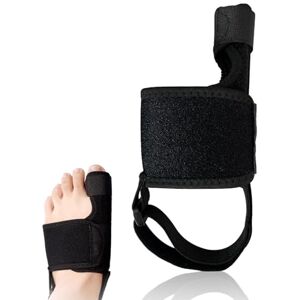 RYHHH Orthese Hallux Valgus Correcteur Hallux Valgus Confortable Jour et Nuit Soulage Douleurs D'oignons Chevauchement et Orteils en Marteau Taille Unique Unisexe Noir Gauche - Publicité RYHHH Orthese Hallux Valgus Correcteur Hallux Valgus Confortable Jour et Nuit Soulage Douleurs D'oignons Chevauchement et Orteils en Marteau Taille Unique Unisexe Noir Gauche - Publicité