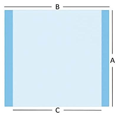 GIMA Mediberg Champ chirurgical d'incision avec support en polyuréthane, stérile et jetable, étanche et transparent, taille 60 x 65 cm, lot de 50 pièces emballées - Publicité GIMA Mediberg Champ chirurgical d'incision avec support en polyuréthane, stérile et jetable, étanche et transparent, taille 60 x 65 cm, lot de 50 pièces emballées - Publicité