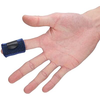 ZJchao Support D'attelle de Doigt, Attelle de Doigt de Soulagement de la Douleur de Récupération D'entorse de Fracture de Phalange, Attelle Fixe de Doigt, Universelle pour 5 Doigts - Publicité ZJchao Support D'attelle de Doigt, Attelle de Doigt de Soulagement de la Douleur de Récupération D'entorse de Fracture de Phalange, Attelle Fixe de Doigt, Universelle pour 5 Doigts - Publicité