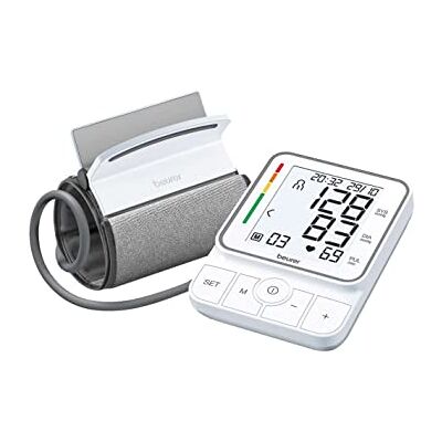 Beurer BM 51 easyClip Tensiomètre avec brassard à clip innovant pour une utilisation facile d'une seule main, mesure automatique de la pression artérielle et du pouls sur le bras - Publicité Beurer BM 51 easyClip Tensiomètre avec brassard à clip innovant pour une utilisation facile d'une seule main, mesure automatique de la pression artérielle et du pouls sur le bras - Publicité