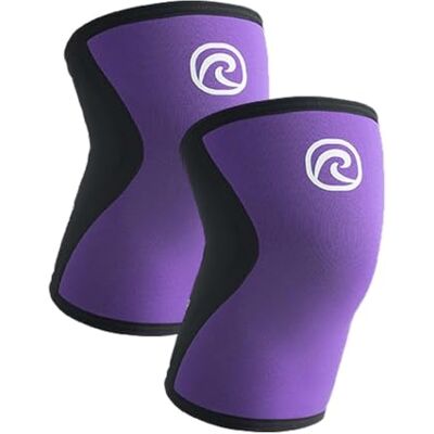 Rehband Genouillère 5 mm Néoprène pour CrossFit et Weightlifting, Knee Sleeve Compression Functional Fitness, Support Genou Musculation et Haltérophilie, Couleur:Violet 1 Paire, Taille:L - Publicité Rehband Genouillère 5 mm Néoprène pour CrossFit et Weightlifting, Knee Sleeve Compression Functional Fitness, Support Genou Musculation et Haltérophilie, Couleur:Violet 1 Paire, Taille:L - Publicité