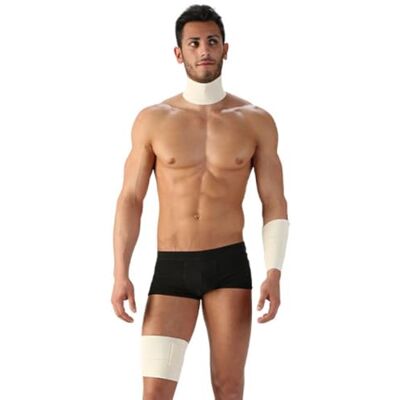 Spikenergy Kit de 3 bandes élastiques 35 – 65 – 100 cm, électromagnétothérapie – Poignet, coude pour épicondylite, bandes bras jambes cou, dispositif médical déductible – Fabriqué en Italie - Publicité Spikenergy Kit de 3 bandes élastiques 35 – 65 – 100 cm, électromagnétothérapie – Poignet, coude pour épicondylite, bandes bras jambes cou, dispositif médical déductible – Fabriqué en Italie - Publicité