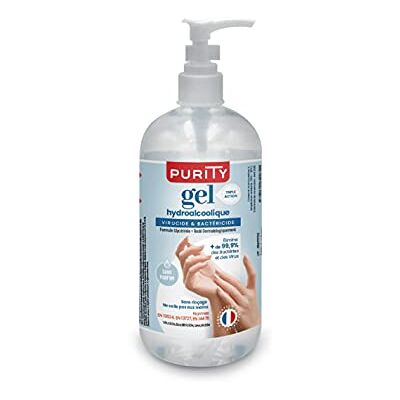 Purity Flacon de 500ml Gel Hydroalcoolique 703 - Publicité Purity Flacon de 500ml Gel Hydroalcoolique 703 - Publicité