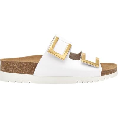 Scholl Femme Monterey 2 Straps Ad, Blanc, 35 EU - Publicité Scholl Femme Monterey 2 Straps Ad, Blanc, 35 EU - Publicité