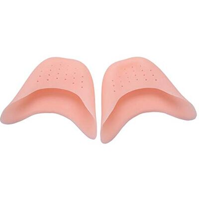 ZJchao Embouts de Gel en Silicone pour Chaussures de Ballet, 1 Paire de Chaussures de Danse Ball Pointe Pointe Dance Pads pour Les Pieds protecteurs Soins des Pieds, Coussins de l'avant-Pied (Chair) - Publicité ZJchao Embouts de Gel en Silicone pour Chaussures de Ballet, 1 Paire de Chaussures de Danse Ball Pointe Pointe Dance Pads pour Les Pieds protecteurs Soins des Pieds, Coussins de l'avant-Pied (Chair) - Publicité