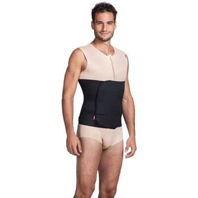 LIPOELASTIC KPlus Hauteur de 32 cm avec 4 panneaux – Ceinture abdominale post-opératoire médicale -Unisexe Ceinture abdominoplastie Ceinture post accouchement (Noire, L-XL) - Publicité LIPOELASTIC KPlus Hauteur de 32 cm avec 4 panneaux – Ceinture abdominale post-opératoire médicale -Unisexe Ceinture abdominoplastie Ceinture post accouchement (Noire, L-XL) - Publicité