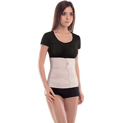 TOROS-GROUP – Ceinture post-partum – Gaine abdominale post-opératoire – Bandage de soutien pour la rééducation et maintien ciblé du ventre après chirurgie ou accouchement, hauteur 31 cm – M, Beige - Publicité TOROS-GROUP – Ceinture post-partum – Gaine abdominale post-opératoire – Bandage de soutien pour la rééducation et maintien ciblé du ventre après chirurgie ou accouchement, hauteur 31 cm – M, Beige - Publicité
