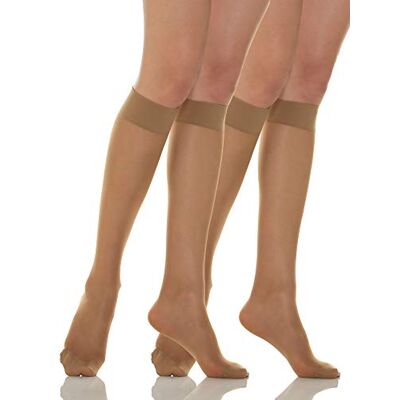 Relaxsan Basic 700 mi-bas de maintien 70 Den sans talon compression graduée légère 12-17 mmHg - Publicité Relaxsan Basic 700 mi-bas de maintien 70 Den sans talon compression graduée légère 12-17 mmHg - Publicité