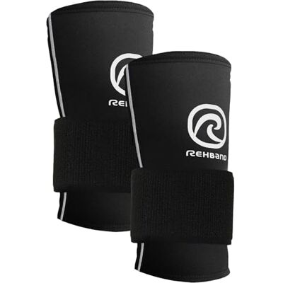 Rehband RX Wrist Support Power Max support de poignet 3 en 1 pour le fitness et l'entraînement de force, wrist wrap en SBR/néoprène de 5 mm protège et stabilise le poignet, Noir, Taille:M - Publicité Rehband RX Wrist Support Power Max support de poignet 3 en 1 pour le fitness et l'entraînement de force, wrist wrap en SBR/néoprène de 5 mm protège et stabilise le poignet, Noir, Taille:M - Publicité