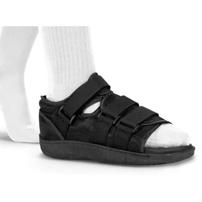 BraceAbility Chaussure postopératoire pour pied ou orteil cassé Chaussure de marche médicale/chirurgicale moulée (moyenne femelle) - Publicité BraceAbility Chaussure postopératoire pour pied ou orteil cassé Chaussure de marche médicale/chirurgicale moulée (moyenne femelle) - Publicité
