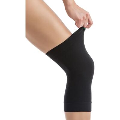 Relaxsan Zero 3510 (Noir, M) Genouillère en tube thermique unisexe laine mérinos - Publicité Relaxsan Zero 3510 (Noir, M) Genouillère en tube thermique unisexe laine mérinos - Publicité