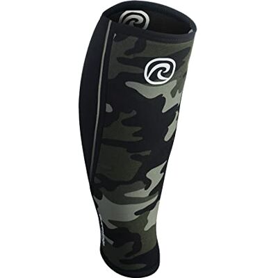 Rehband RX Shin/Calf Sleeve - Camouflage/Noir - L - SBR/ Néoprène - Sleeve - Publicité Rehband RX Shin/Calf Sleeve - Camouflage/Noir - L - SBR/ Néoprène - Sleeve - Publicité