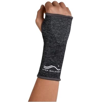 STEP BALANCE Protège-Poignet Compression, Musculation, Taille M Ouverture pour le pouce · maille sans couture · ambidextre · tailles S · M · L (14-25 cm) - Publicité STEP BALANCE Protège-Poignet Compression, Musculation, Taille M Ouverture pour le pouce · maille sans couture · ambidextre · tailles S · M · L (14-25 cm) - Publicité