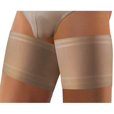 sesto senso Homme Bandes de Cuisse Anti-frottement Elastique 4 Bandes Silicone Bandeaux Beige XXL 75-80 - Publicité sesto senso Homme Bandes de Cuisse Anti-frottement Elastique 4 Bandes Silicone Bandeaux Beige XXL 75-80 - Publicité