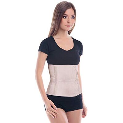 TOROS-GROUP – Ceinture post-partum – Gaine abdominale post-opératoire – Bandage de soutien pour la rééducation et maintien ciblé du ventre après chirurgie ou accouchement, hauteur 24 cm – XL, Beige - Publicité TOROS-GROUP – Ceinture post-partum – Gaine abdominale post-opératoire – Bandage de soutien pour la rééducation et maintien ciblé du ventre après chirurgie ou accouchement, hauteur 24 cm – XL, Beige - Publicité