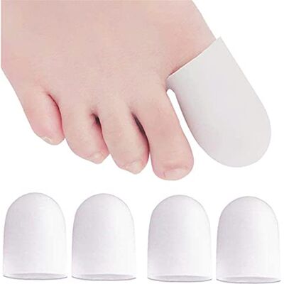 feifanshop 4 protège Orteils, Capuchon Orteils, Protection Orteil Silicone, Respirants Capuchons pour Gros Orteils pour Les Maïs, Les Cloques, Les Ongles Manquants Ou Incarnés - Publicité feifanshop 4 protège Orteils, Capuchon Orteils, Protection Orteil Silicone, Respirants Capuchons pour Gros Orteils pour Les Maïs, Les Cloques, Les Ongles Manquants Ou Incarnés - Publicité