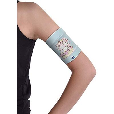 kaio-dia Dia-Band ENFANT, brassard de maintien et de protection pour capteur de glycémie Freestyle Libre, Medtronic, Dexcom ou Omnipod – Bandeau pour diabétique réutilisable - Publicité kaio-dia Dia-Band ENFANT, brassard de maintien et de protection pour capteur de glycémie Freestyle Libre, Medtronic, Dexcom ou Omnipod – Bandeau pour diabétique réutilisable - Publicité