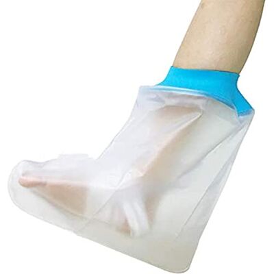 BOMBKI Housse de plâtre imperméable pour la douche, protection antidérapante et imperméable pour orteils, bandage de pied, sac étanche pour bottes de douche pour plaies - Publicité BOMBKI Housse de plâtre imperméable pour la douche, protection antidérapante et imperméable pour orteils, bandage de pied, sac étanche pour bottes de douche pour plaies - Publicité