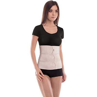 TOROS-GROUP – Ceinture post-partum – Gaine abdominale post-opératoire – Bandage de soutien pour la rééducation et maintien ciblé du ventre après chirurgie ou accouchement, hauteur 31 cm – XXXL, Beige - Publicité TOROS-GROUP – Ceinture post-partum – Gaine abdominale post-opératoire – Bandage de soutien pour la rééducation et maintien ciblé du ventre après chirurgie ou accouchement, hauteur 31 cm – XXXL, Beige - Publicité