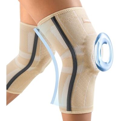 CAMBIVO Genouillère avec Stabilisateurs Latéraux et Coussin en Gel Rotulien - Publicité CAMBIVO Genouillère avec Stabilisateurs Latéraux et Coussin en Gel Rotulien - Publicité