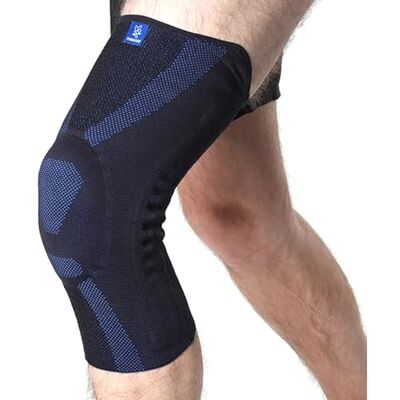 Thuasne GenuPro Comfort Attelle de genouillère rotulienne pour l’alignement de la rotule et le soutien des articulations pour les douleurs au genou, l’inconfort rotulien, l’arthrose légère (taille 2) - Publicité Thuasne GenuPro Comfort Attelle de genouillère rotulienne pour l’alignement de la rotule et le soutien des articulations pour les douleurs au genou, l’inconfort rotulien, l’arthrose légère (taille 2) - Publicité