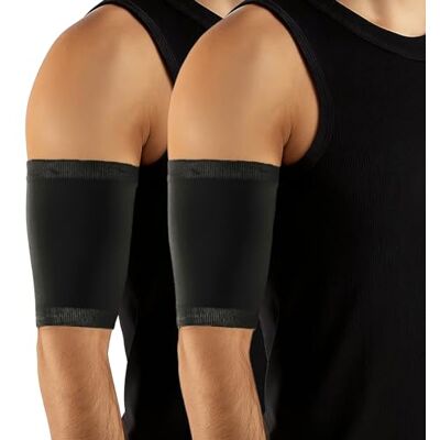 CALZITALY 1 ou 2 Pièces Manchon Bras pour Picc Line, Manchette Homme et Femme de Protection pour Glucometre, Cathéter, Termometre Médical (2 Paires Noires, 3) - Publicité CALZITALY 1 ou 2 Pièces Manchon Bras pour Picc Line, Manchette Homme et Femme de Protection pour Glucometre, Cathéter, Termometre Médical (2 Paires Noires, 3) - Publicité