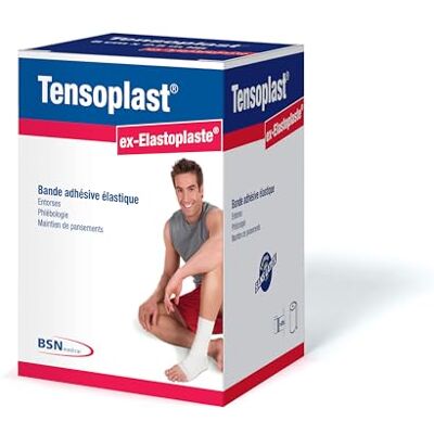 TENSOSPORT - Tensoplast HB - 15 cm x 2,5 m - Publicité TENSOSPORT - Tensoplast HB - 15 cm x 2,5 m - Publicité