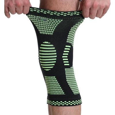 NEOtech Care Genouillère protège-genou en fibre de bambou Élastique, respirante (Couleur verte, Taille L, 1 Unité) - Publicité NEOtech Care Genouillère protège-genou en fibre de bambou Élastique, respirante (Couleur verte, Taille L, 1 Unité) - Publicité