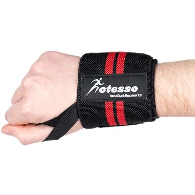 Actesso Bande Poignet Musculation (Unité) – Sangles de Soutien Premium pour Poignet pour Powerlifting, Soulevé de Terre, Entraînements en Salle de Sport et Remise en Forme (1, Rouge, Taille unique) - Publicité Actesso Bande Poignet Musculation (Unité) – Sangles de Soutien Premium pour Poignet pour Powerlifting, Soulevé de Terre, Entraînements en Salle de Sport et Remise en Forme (1, Rouge, Taille unique) - Publicité