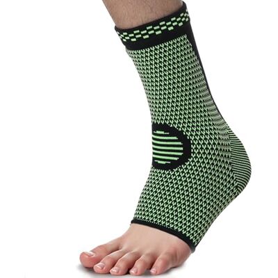 NEOtech Care Protège Cheville en fibre de bambou Chevillière sport Matériel élastique et respirant (Couleur verte, Taille M, 1 Unité) - Publicité NEOtech Care Protège Cheville en fibre de bambou Chevillière sport Matériel élastique et respirant (Couleur verte, Taille M, 1 Unité) - Publicité