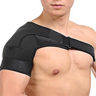 generic Support d'épaule Stabilité Sangle de Brassard des rotateurs de Pression Manchon de Compression d'épaule pour Les douleurs articulaires Récupération des blessures Sportives Tendinite de - Publicité generic Support d'épaule Stabilité Sangle de Brassard des rotateurs de Pression Manchon de Compression d'épaule pour Les douleurs articulaires Récupération des blessures Sportives Tendinite de - Publicité