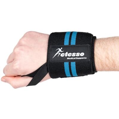 Actesso Bande Poignet Musculation (Unité) – Sangles de Soutien Premium pour Poignet pour Powerlifting, Soulevé de Terre, Entraînements en Salle de Sport et Remise en Forme (1, Bleu, Taille unique) - Publicité Actesso Bande Poignet Musculation (Unité) – Sangles de Soutien Premium pour Poignet pour Powerlifting, Soulevé de Terre, Entraînements en Salle de Sport et Remise en Forme (1, Bleu, Taille unique) - Publicité
