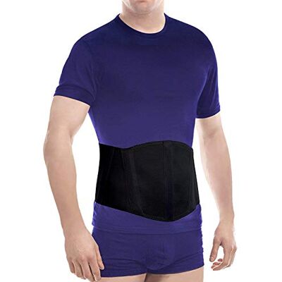 TOROS-GROUP MANUFACTURE Ceinture abdominale pour hernie ombilicale avec bandage amovible botte de nombril hommes et femmes Abdominal ergonomique réglable soutien BLACk MEDIUM - Publicité TOROS-GROUP MANUFACTURE Ceinture abdominale pour hernie ombilicale avec bandage amovible botte de nombril hommes et femmes Abdominal ergonomique réglable soutien BLACk MEDIUM - Publicité