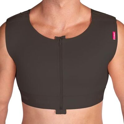 LIPOELASTIC MTMS Comfort – Débardeur de Compression Homme Post-Opératoire, Compression Médicale Après Gynécomastie (FR/ES, Alpha/lettres, M, Taille normale, Taille normale, Noir) - Publicité LIPOELASTIC MTMS Comfort – Débardeur de Compression Homme Post-Opératoire, Compression Médicale Après Gynécomastie (FR/ES, Alpha/lettres, M, Taille normale, Taille normale, Noir) - Publicité