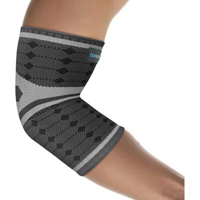 bonmedico Coudière – Vainqueur du test pour Tennis Elbow pour hommes & femmes, Coudière élastique avec tricot de compression, Coude respirante pour le sport & le quotidien (Gris Kusano, M) - Publicité bonmedico Coudière – Vainqueur du test pour Tennis Elbow pour hommes & femmes, Coudière élastique avec tricot de compression, Coude respirante pour le sport & le quotidien (Gris Kusano, M) - Publicité