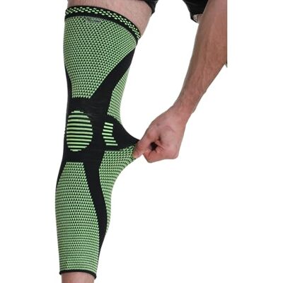 NEOtech Care Genouillère longue en fibre de bambou Élastique, respirante Compression moyenne (Couleur verte, Taille S, 1 Unité) - Publicité NEOtech Care Genouillère longue en fibre de bambou Élastique, respirante Compression moyenne (Couleur verte, Taille S, 1 Unité) - Publicité