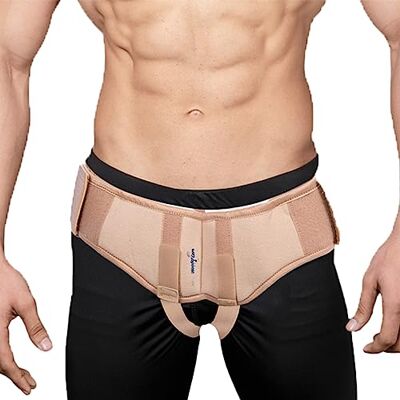 Wonder Care Ceinture inguinale Hommes_Soulagement de la douleur avant la chirurgie_Double inguinal_Bragueros_2 coussinets de compression amovibles_Bretelles réglables pour l'aine - Publicité Wonder Care Ceinture inguinale Hommes_Soulagement de la douleur avant la chirurgie_Double inguinal_Bragueros_2 coussinets de compression amovibles_Bretelles réglables pour l'aine - Publicité