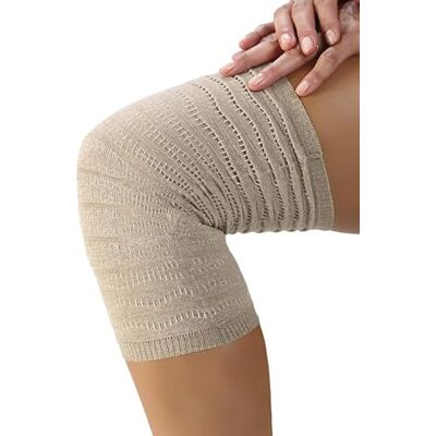 Spikenergy Genouillere Arthrose Genou Électromagnétothérapie Pour l'Arthrite, Les Entorses, Les Tendinites, Ligamentaire, Dispositif Médical Déductible Made in Italy, Beige, S - Publicité Spikenergy Genouillere Arthrose Genou Électromagnétothérapie Pour l'Arthrite, Les Entorses, Les Tendinites, Ligamentaire, Dispositif Médical Déductible Made in Italy, Beige, S - Publicité