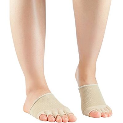 KNITIDO Dr. Foot Hallux Valgus Band de compression avec orteils ouverts pour aide en cas de oignon - Publicité KNITIDO Dr. Foot Hallux Valgus Band de compression avec orteils ouverts pour aide en cas de oignon - Publicité