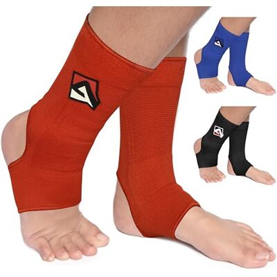 AQF Support De Chevillere Entorse MMA Attelle Cheville Muay Thay Kick Boxing Entorses Soulage La Douleur Bas De Contention Respirante Chevillère - Publicité AQF Support De Chevillere Entorse MMA Attelle Cheville Muay Thay Kick Boxing Entorses Soulage La Douleur Bas De Contention Respirante Chevillère - Publicité