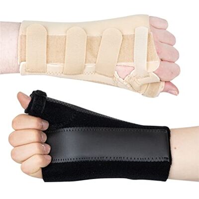 Actesso Orthèse de Poignet et Pouce Idéale pour Le Traitement des fractures du scaphoïde, des douleurs et lésions du Pouce (L, Beige Gauche) - Publicité Actesso Orthèse de Poignet et Pouce Idéale pour Le Traitement des fractures du scaphoïde, des douleurs et lésions du Pouce (L, Beige Gauche) - Publicité