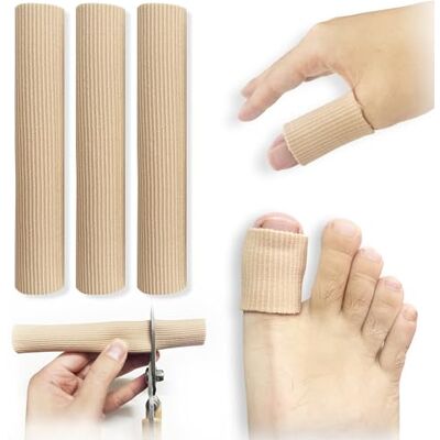 SHFYFHS 3 Pièces Protection Orteils en Silicone Découpable, Protections d'orteils en gel, Bandage Aux Orteils, pour Cors Callosités, Traitement des Oignons, Soulagement de La Douleur de Friction (3L). Publicité SHFYFHS 3 Pièces Protection Orteils en Silicone Découpable, Protections d'orteils en gel, Bandage Aux Orteils, pour Cors Callosités, Traitement des Oignons, Soulagement de La Douleur de Friction (3L). Publicité