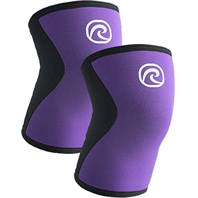 Rehband Genouillère 5 mm Néoprène pour CrossFit et Weightlifting, Knee Sleeve Compression Functional Fitness, Support Genou Musculation et Haltérophilie, Couleur:Violet 1 Paire, Taille:XS - Publicité Rehband Genouillère 5 mm Néoprène pour CrossFit et Weightlifting, Knee Sleeve Compression Functional Fitness, Support Genou Musculation et Haltérophilie, Couleur:Violet 1 Paire, Taille:XS - Publicité