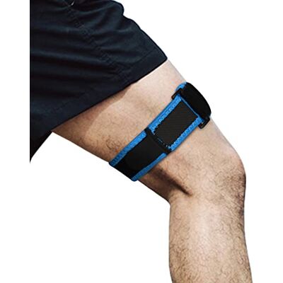 supregear Patella Bande de Soutien, Support d’enveloppement de Compression Iliotibial, Genou, Cuisse, Hanche et ITB Réglable, Attelle Stabilisatrice Osgood Schlatters Respirante pour Hommes et Femmes - Publicité supregear Patella Bande de Soutien, Support d’enveloppement de Compression Iliotibial, Genou, Cuisse, Hanche et ITB Réglable, Attelle Stabilisatrice Osgood Schlatters Respirante pour Hommes et Femmes - Publicité