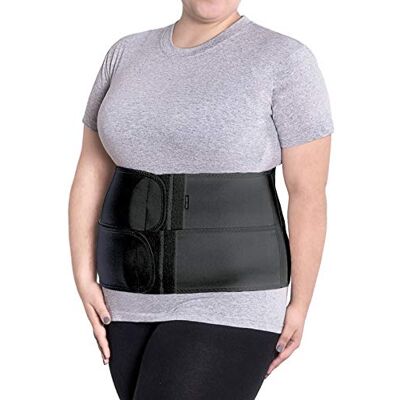 TOROS-GROUP – Ceinture post-partum – Gaine abdominale post-opératoire – Bandage de soutien pour la rééducation et maintien ciblé du ventre après chirurgie ou accouchement, hauteur 24 cm – XXL, Noir - Publicité TOROS-GROUP – Ceinture post-partum – Gaine abdominale post-opératoire – Bandage de soutien pour la rééducation et maintien ciblé du ventre après chirurgie ou accouchement, hauteur 24 cm – XXL, Noir - Publicité