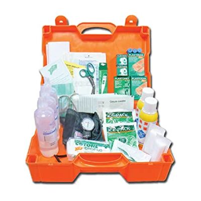 GIMA Trousse De Premiers Soins Grand Kit Mallette En Plastique - Publicité GIMA Trousse De Premiers Soins Grand Kit Mallette En Plastique - Publicité